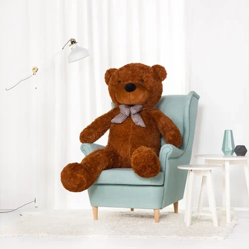 Teddyway Popo Grand Ourson En Peluche Ours Géant, Jouet En Peluche, 100 Cm, Marron Clair - Teddyway