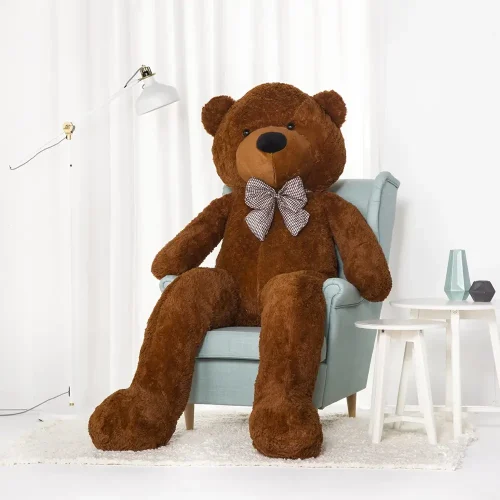 Teddyway Popo Grand Ourson En Peluche Ours Géant, Jouet En Peluche, 100 Cm, Marron Clair - Teddyway