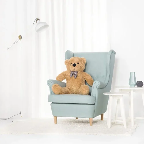 Teddyway Popo Grand Ourson En Peluche Ours Géant, Jouet En Peluche, 100 Cm, Marron Clair - Teddyway