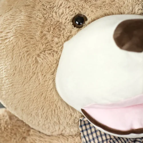 Большой плюшевый мишка Teddyway Bobo, гигантская игрушка, 100 см, светло-коричневый - Teddyway
