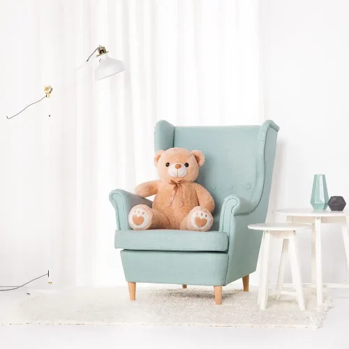 Teddyway Toto Grand Ourson En Peluche Ours Géant, Jouet En Peluche, 100 Cm, Marron Clair - Teddyway