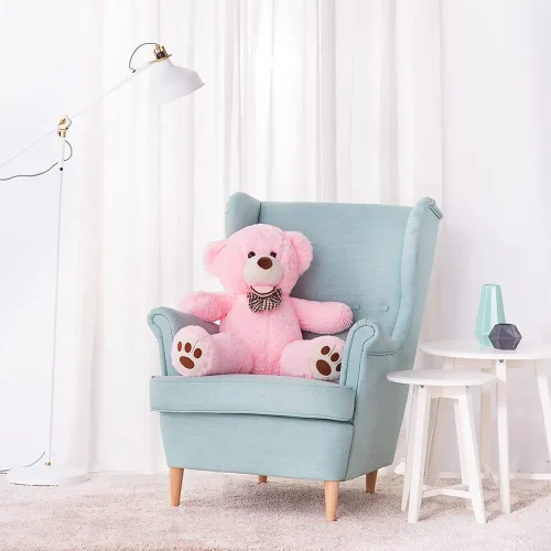 Teddyway Bobo Grand Ourson En Peluche Ours Géant, Jouet En Peluche, 100 Cm, Marron Clair - Teddyway