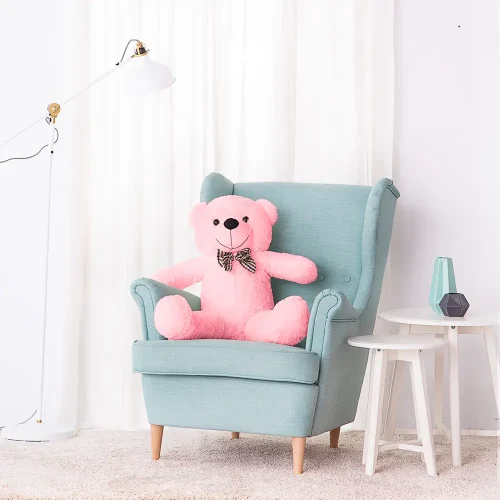 Teddyway Popo Grand Ourson En Peluche Ours Géant, Jouet En Peluche, 100 Cm, Marron Clair - Teddyway