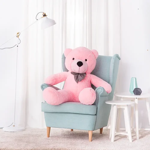 Teddyway Popo Grand Ourson En Peluche Ours Géant, Jouet En Peluche, 100 Cm, Marron Clair - Teddyway