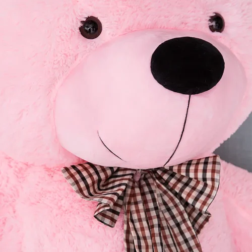 Teddyway Popo Grand Ourson En Peluche Ours Géant, Jouet En Peluche, 100 Cm, Rose - Teddyway