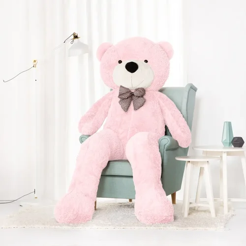 Teddyway Popo Grand Ourson En Peluche Ours Géant, Jouet En Peluche, 100 Cm, Marron Clair - Teddyway