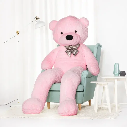 Teddyway Popo Grand Ourson En Peluche Ours Géant, Jouet En Peluche, 100 Cm, Marron Clair - Teddyway