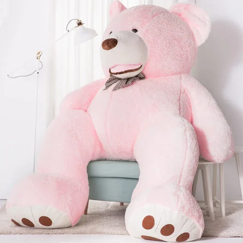 Большой плюшевый мишка Teddyway Bobo, гигантская игрушка, 100 см, светло-коричневый - Teddyway