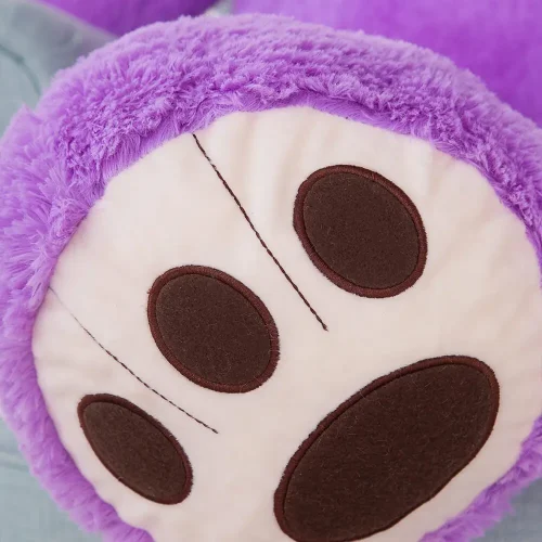 Большой плюшевый мишка Teddyway Bobo, 100 см, фиолетовый - Teddyway