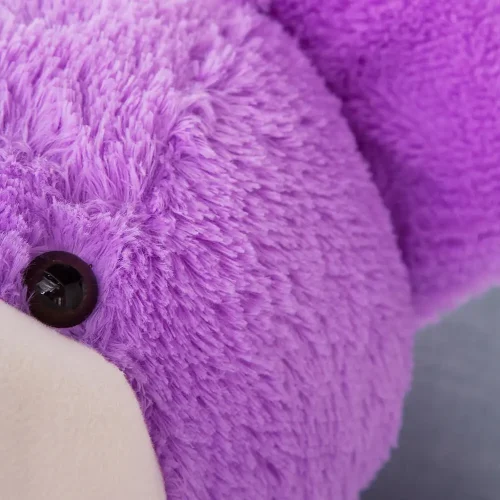 Большой плюшевый мишка Teddyway Bobo, 100 см, фиолетовый - Teddyway
