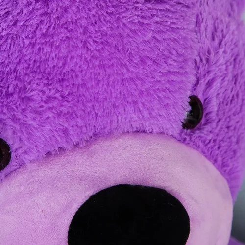 Teddyway Popo Grand Ourson En Peluche Ours Géant, Jouet En Peluche, 100 Cm, Violet - Teddyway