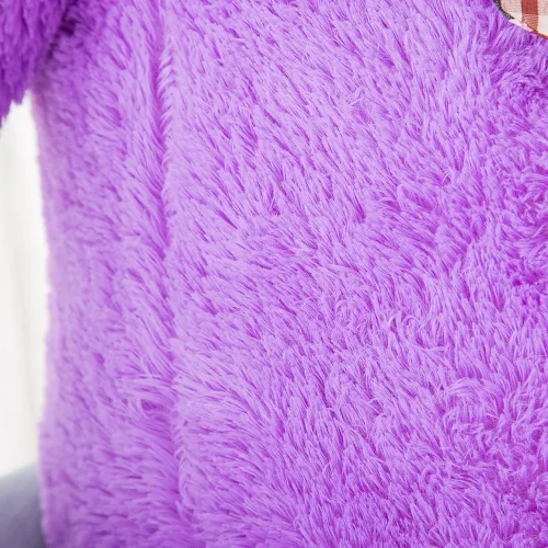 Teddyway Popo Grand Ourson En Peluche Ours Géant, Jouet En Peluche, 100 Cm, Violet - Teddyway