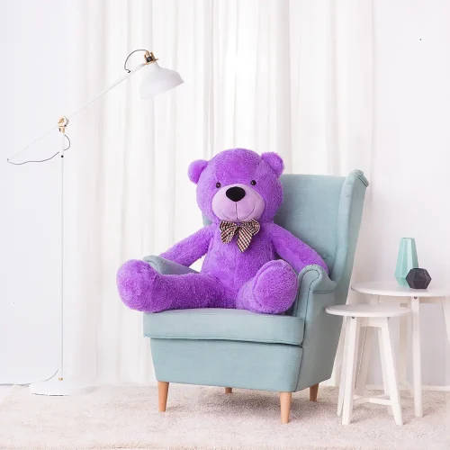 Teddyway Popo Grand Ourson En Peluche Ours Géant, Jouet En Peluche, 100 Cm, Marron Clair - Teddyway