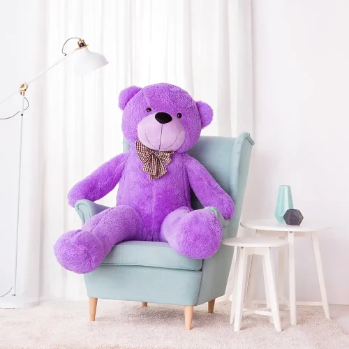 Teddyway Popo Grand Ourson En Peluche Ours Géant, Jouet En Peluche, 100 Cm, Marron Clair - Teddyway