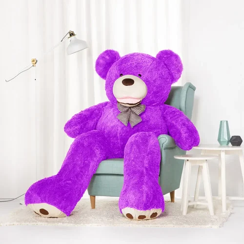 Большой плюшевый мишка Teddyway Bobo, гигантская игрушка, 100 см, светло-коричневый - Teddyway