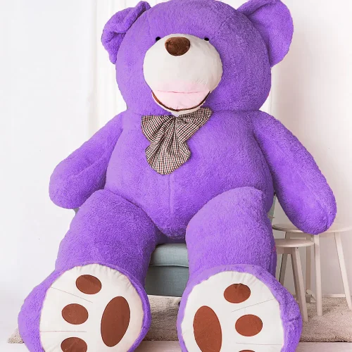 Большой плюшевый мишка Teddyway Bobo, гигантская игрушка, 100 см, светло-коричневый - Teddyway
