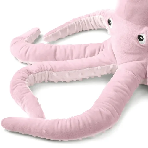 Teddyway Sodo Grand Calamar En Peluche Géant, Jouet En Peluche, 80 Cm, Bleu - Teddyway