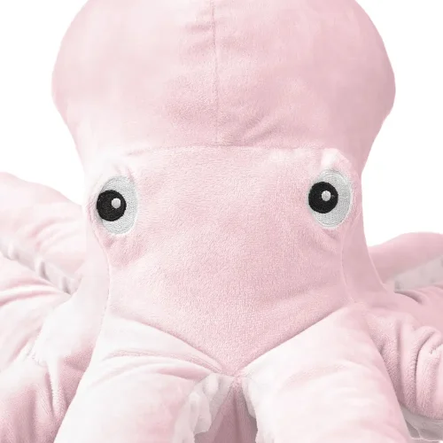 Teddyway Sodo Grand Calamar En Peluche Géant, Jouet En Peluche, 80 Cm, Bleu - Teddyway