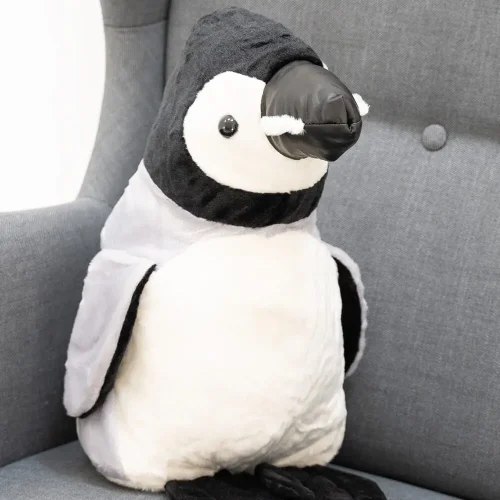 Teddyway Pipi Manchot En Peluche, Jouet En Peluche, 40 Cm, Noir Blanc - Teddyway