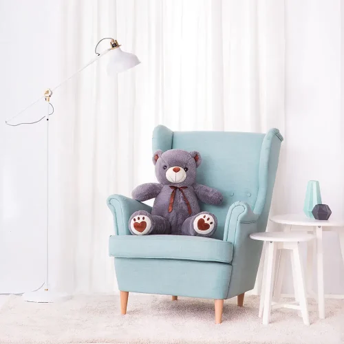 Teddyway Toto Grand Ourson En Peluche Ours Géant, Jouet En Peluche, 100 Cm, Marron Clair - Teddyway