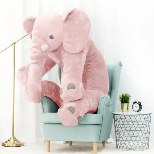 Teddyway Hogo Éléphant En Peluche, Jouet En Peluche, 70 Cm, Gris - Teddyway