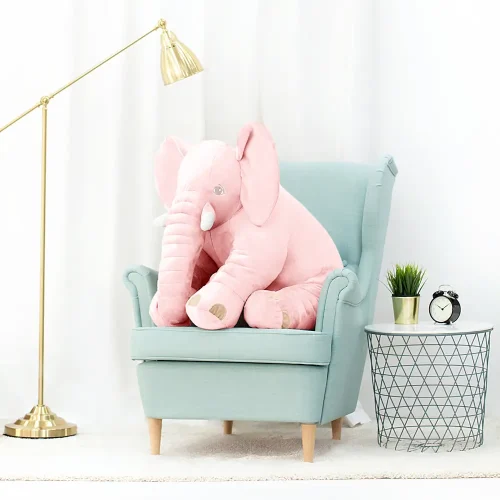 Teddyway Hogo Éléphant En Peluche, Jouet En Peluche, 70 Cm, Gris - Teddyway