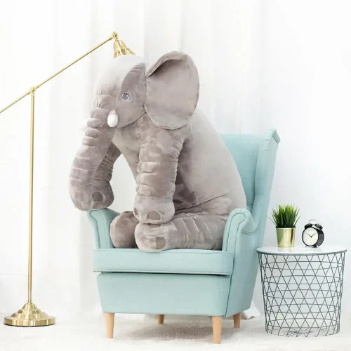 Teddyway Hogo Éléphant En Peluche, Jouet En Peluche, 70 Cm, Gris - Teddyway