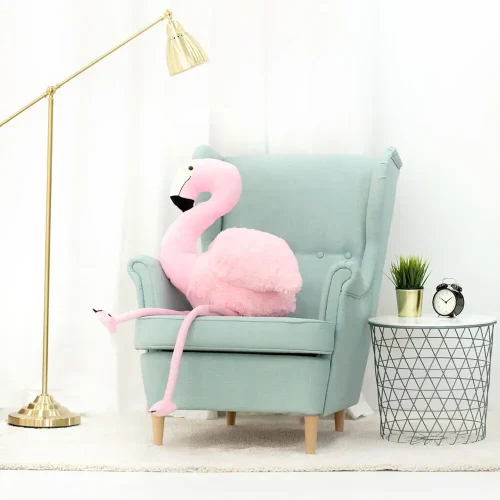 Teddyway Fofo Grand Flamant En Peluche Géant, Jouet En Peluche, 125 Cm, Rose - Teddyway