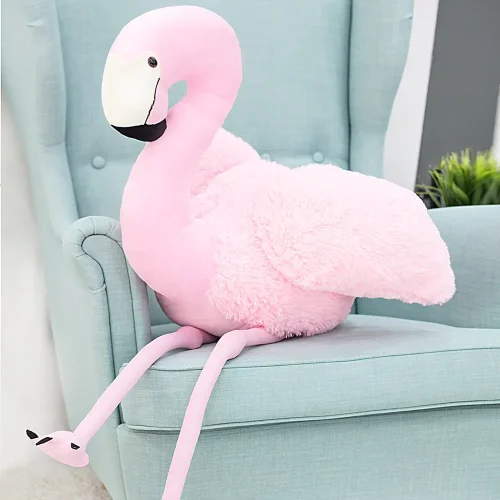 Teddyway Fofo Grand Flamant En Peluche Géant, Jouet En Peluche, 125 Cm, Rose - Teddyway