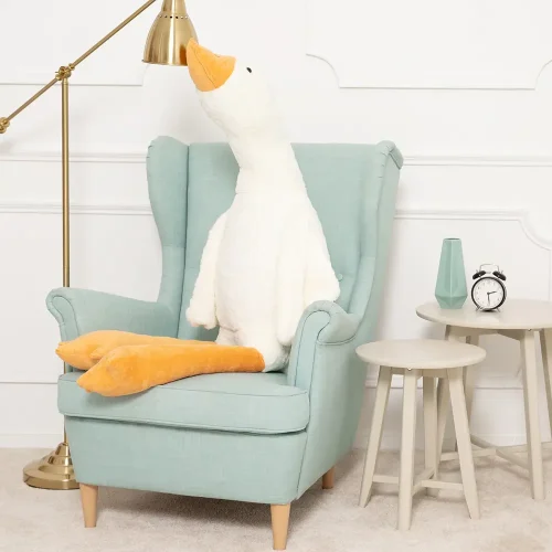 Teddyway Goso Oie En Peluche, Jouet En Peluche, 90 Cm, Blanche - Teddyway