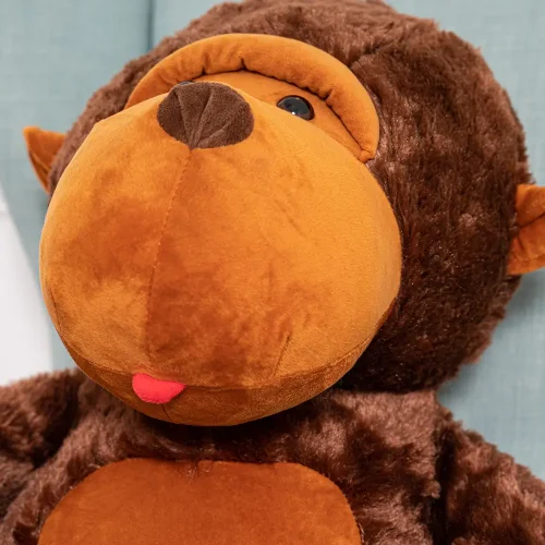 Teddyway Moko Singe En Peluche, Jouet En Peluche, 90 Cm, Brun - Teddyway