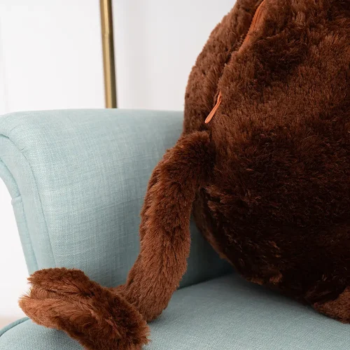 Teddyway Moko Singe En Peluche, Jouet En Peluche, 90 Cm, Brun - Teddyway