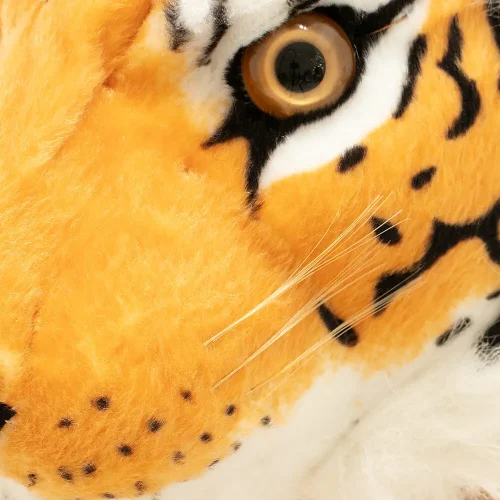 Teddyway Tigo Tiger Plush Toy, Stuffed Animal, 70 cm, Yellow - Teddyway