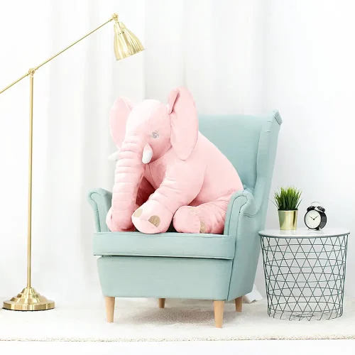 Teddyway Hogo Éléphant En Peluche, Jouet En Peluche, 70 Cm, Gris - Teddyway