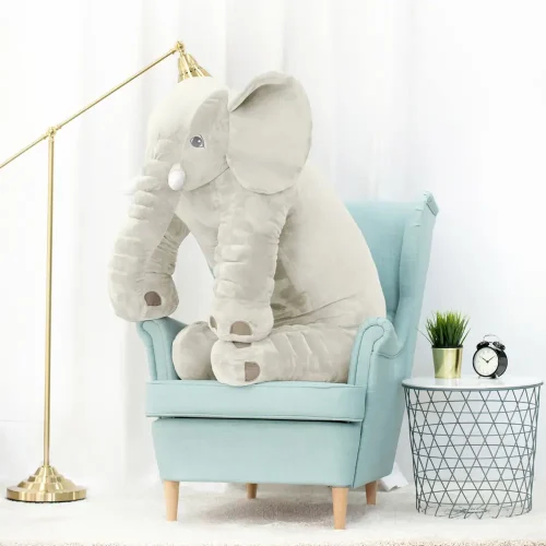 Teddyway Hogo Éléphant En Peluche, Jouet En Peluche, 70 Cm, Gris - Teddyway