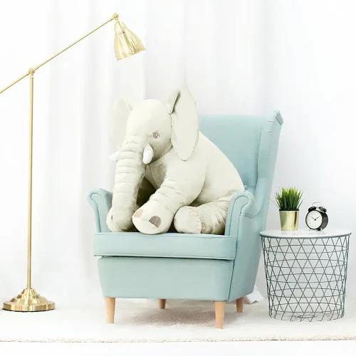 Teddyway Hogo Éléphant En Peluche, Jouet En Peluche, 70 Cm, Gris - Teddyway