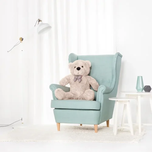 Teddyway Popo Grand Ourson En Peluche Ours Géant, Jouet En Peluche, 100 Cm, Marron Clair - Teddyway