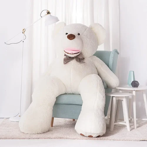 Большой плюшевый мишка Teddyway Bobo, гигантская игрушка, 100 см, светло-коричневый - Teddyway