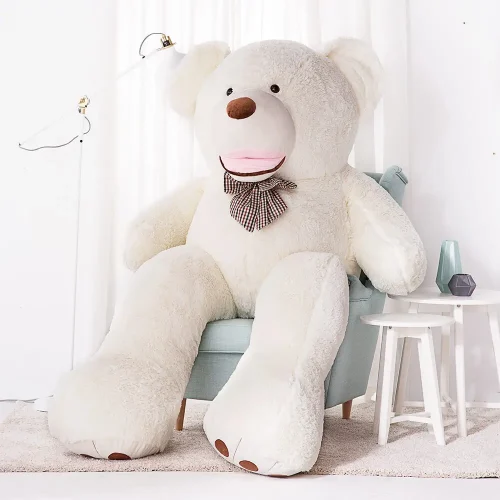 Большой плюшевый мишка Teddyway Bobo, гигантская игрушка, 100 см, светло-коричневый - Teddyway