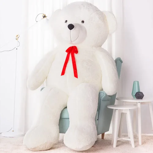 Teddyway Nomo Grand Ourson En Peluche Ours Géant, Jouet En Peluche, 100 Cm, Marron Foncé - Teddyway