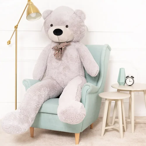 Teddyway Popo Grand Ourson En Peluche Ours Géant, Jouet En Peluche, 100 Cm, Marron Clair - Teddyway
