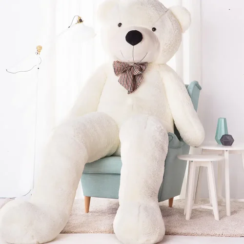 Teddyway Popo Grand Ourson En Peluche Ours Géant, Jouet En Peluche, 100 Cm, Marron Clair - Teddyway
