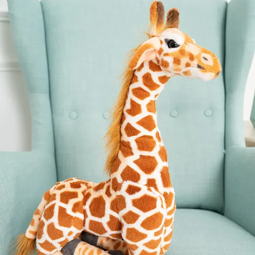Teddyway Gifo Girafe En Peluche, Jouet En Peluche, 55 Cm, Jaune - Teddyway