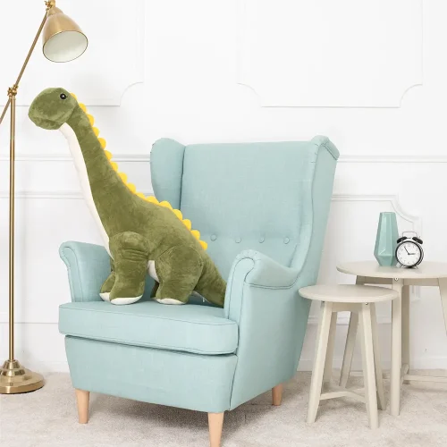 Teddyway Tobo Grand Dinosaure En Peluche Géant, Jouet En Peluche, 110 Cm, Vert - Teddyway