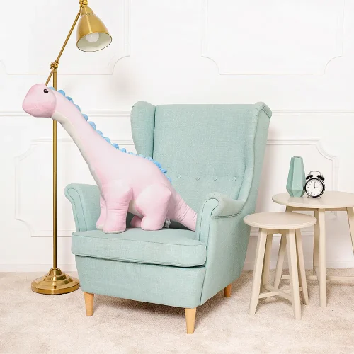 Teddyway Tobo Grand Dinosaure En Peluche Géant, Jouet En Peluche, 110 Cm, Rose - Teddyway