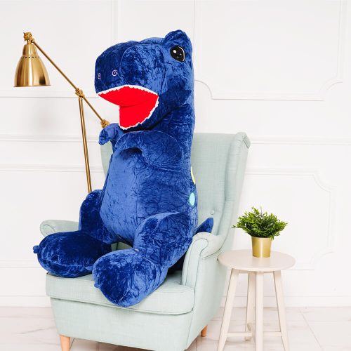 Teddyway Gogo Grand Dinosaure En Peluche Géant, Jouet En Peluche, 160 Cm, Bleu - Teddyway