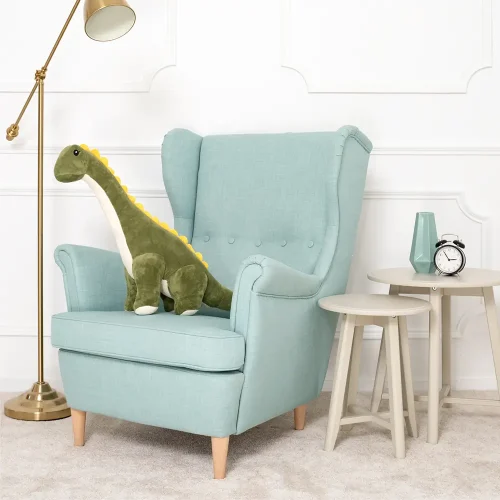 Teddyway Tobo Dinosaure En Peluche, Jouet En Peluche, 80 Cm, Vert - Teddyway
