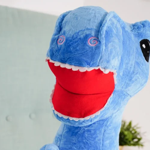 Teddyway Gogo Dinosaur Plush Toy, Stuffed Animal, 90 cm, Light Blue - Teddyway