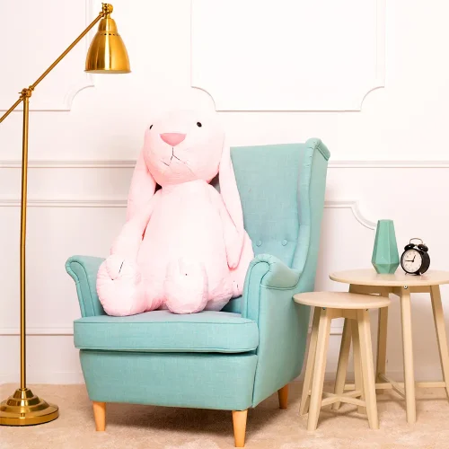 Teddyway Bani Grand Lapin En Peluche Géant, Jouet En Peluche, 120 Cm, Rose - Teddyway