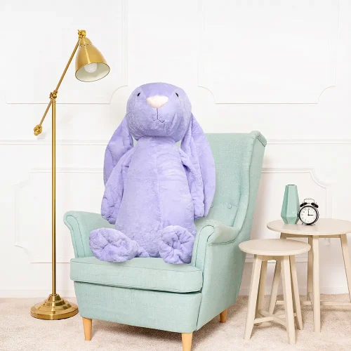 Teddyway Bani Grand Lapin En Peluche Géant, Jouet En Peluche, 120 Cm, Violet - Teddyway